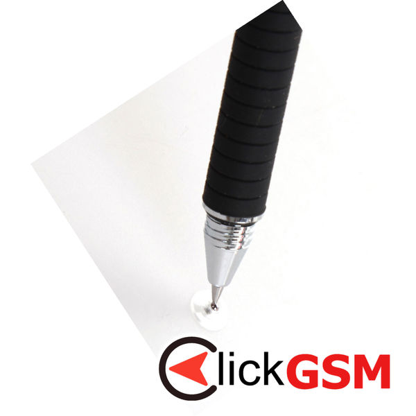 Techsuit - Stylus Pen (JC02) - Aluminum Alloy, Android, iOS, Microsoft - Black