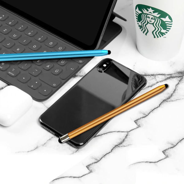 Techsuit - Stylus Pen (JC01) - Aluminum Alloy, Android, iOS, Microsoft - Navy Blue