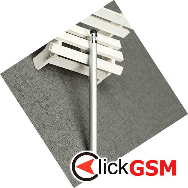 Techsuit - Stylus Pen (JC01) - Aluminum Alloy, Android, iOS, Microsoft - Silver White