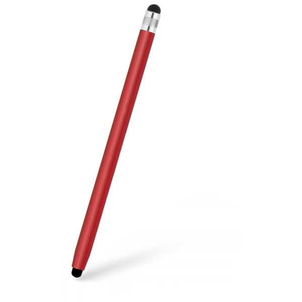 Techsuit - Stylus Pen (JC01) - Aluminum Alloy, Android, iOS, Microsoft - Red
