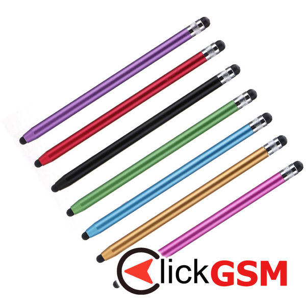 Techsuit - Stylus Pen (JC01) - Aluminum Alloy, Android, iOS, Microsoft - Black