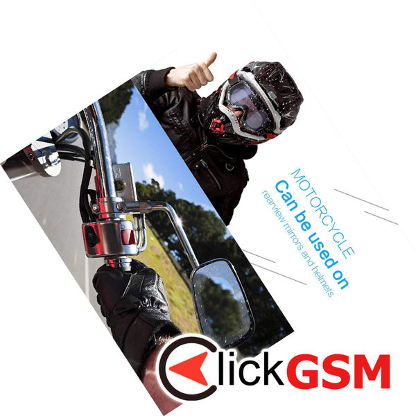 Techsuit - Rainproof Film (2 pack) - for Car Rear-View Mirror, 95 x 135mm - Transparent