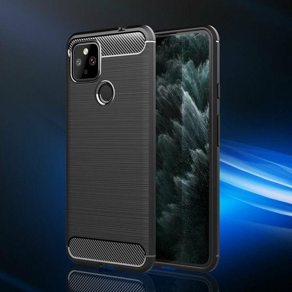 Techsuit - Carbon Silicone - Google Pixel 4a 5G - Black