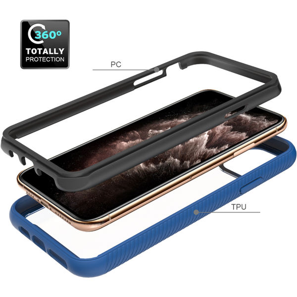 Techsuit - Defense360 Pro + Screen Protector - iPhone 11 Pro - Black