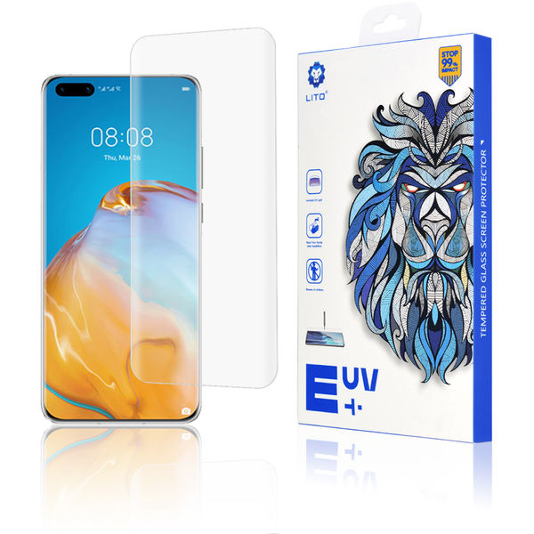 Lito - 3D UV Glass - Huawei P40 Pro / P40 Pro Plus - Clear
