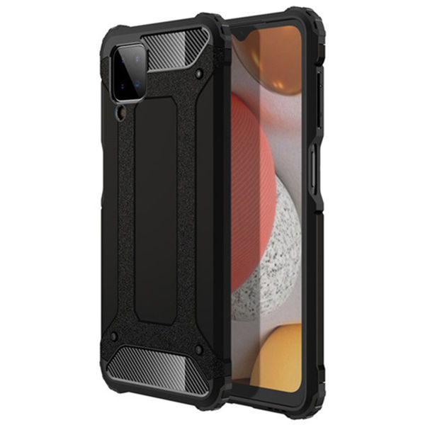 Techsuit - Hybrid Armor - Samsung Galaxy A12 / A12 Nacho - Black