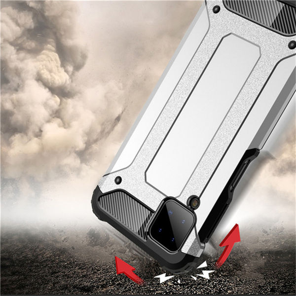 Techsuit - Hybrid Armor - Samsung Galaxy A12 / A12 Nacho - Black