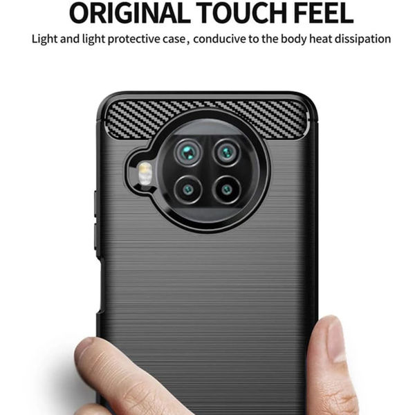 TechSuit - Carbon Silicone - Xiaomi Mi 10T Lite 5G - Black