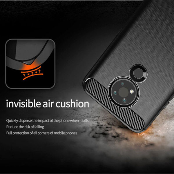 TechSuit - Carbon Silicone - Nokia 3.4 - Black