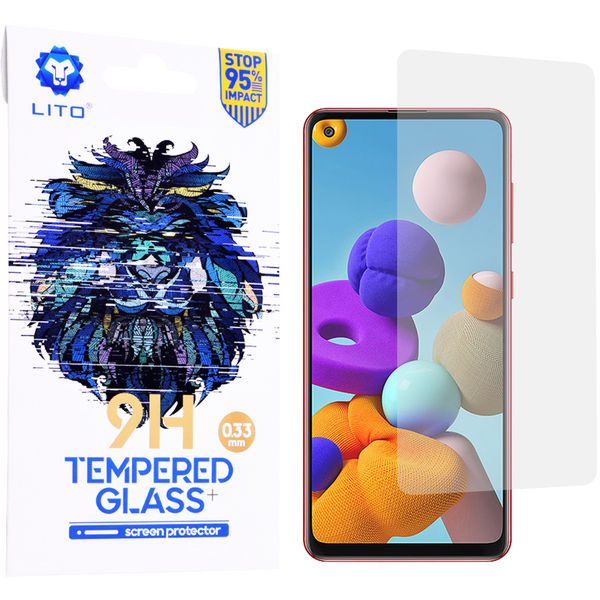 Lito - 2.5D Classic Glass - Samsung Galaxy A21s - Clear