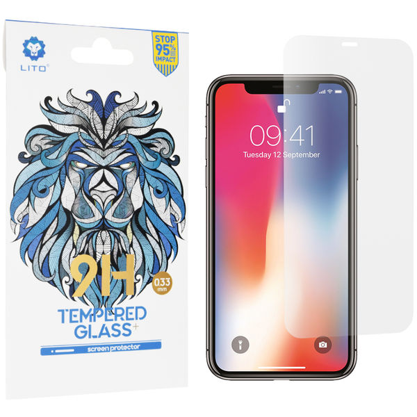 Lito - 2.5D Classic Glass - iPhone X / iPhone XS / iPhone 11 Pro - Clear