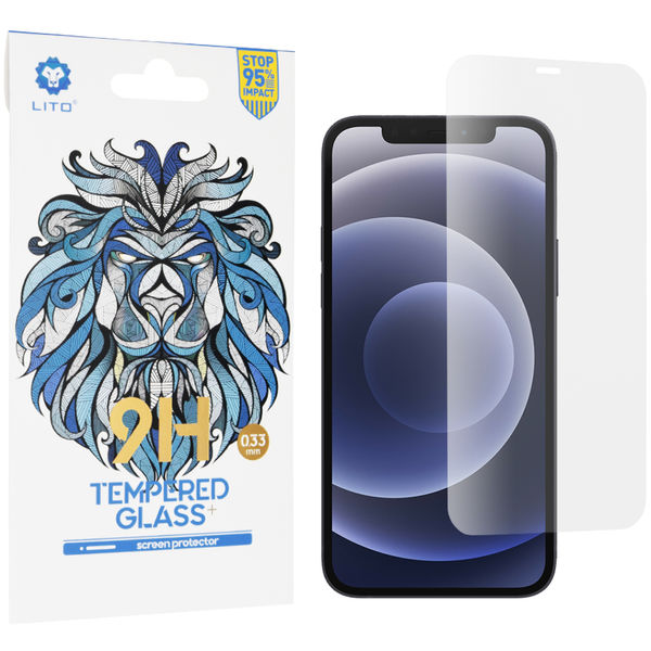Lito - 2.5D Classic Glass - iPhone 12 / iPhone 12 Pro - Clear