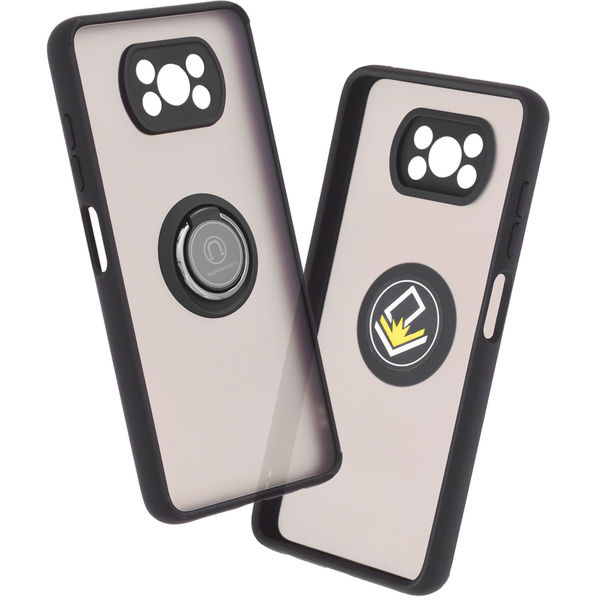 Techsuit - Glinth - Xiaomi Poco X3 / Poco X3 NFC / Poco X3 Pro - Black