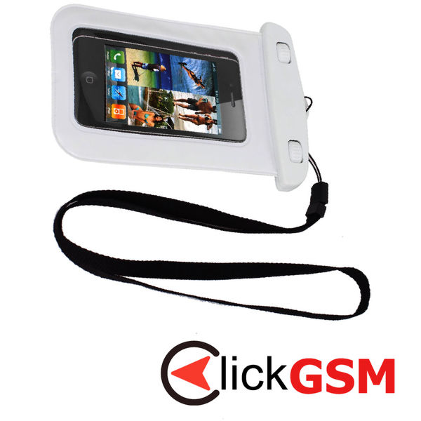 Usams - Waterproof Case (US-YD007) - IPX8, for Phone, max 6 - White