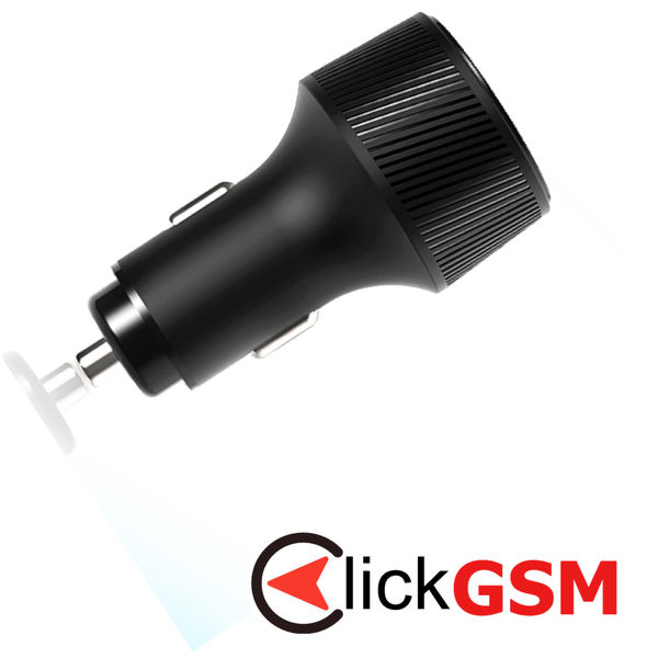 Yesido - Car Charger (Y31) - 2x USB, LED Display, QC 3.0, 18W, 3A - Black