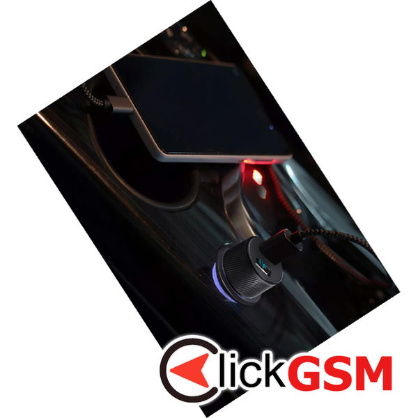 Yesido - Car Charger (Y31) - 2x USB, LED Display, QC 3.0, 18W, 3A - Black