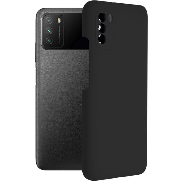Techsuit - Soft Edge Silicone - Xiaomi Poco M3 - Black