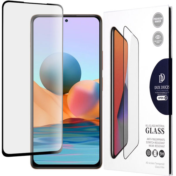Dux Ducis - Tempered Glass - Xiaomi Redmi Note 10 Pro / Note 10 Pro Max - Black