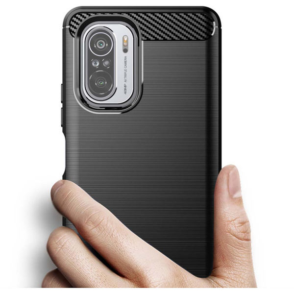 Techsuit - Carbon Silicone - Xiaomi Mi 11i / Poco F3 - Black