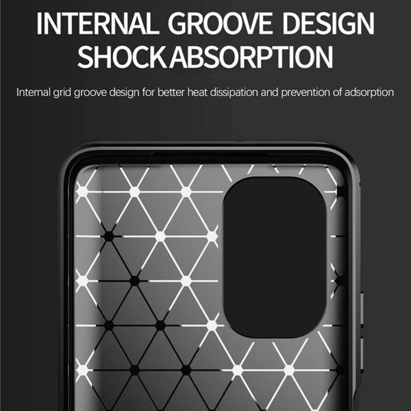 Techsuit - Carbon Silicone - Xiaomi Mi 11i / Poco F3 - Black