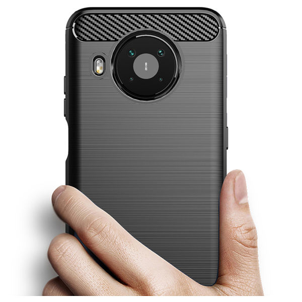 Techsuit - Carbon Silicone - Nokia X10 / X20 - Black