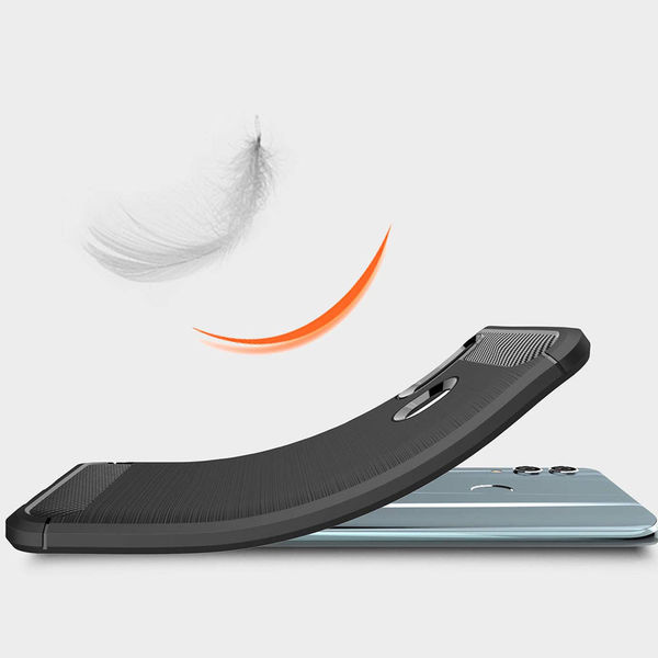 Techsuit - Carbon Silicone - Huawei P smart 2019 / Honor 10 Lite - Black