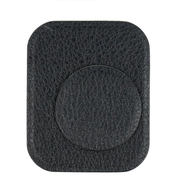 Techsuit - (2 pack) Metal Plate (MP02) - with PU Leather Cover - Black