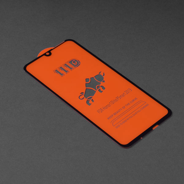 Techsuit - 111D Full Cover / Full Glue Glass - Huawei Honor 10 Lite/Honor 20 Lite/P smart 2019/P Smart Plus 2019 - Black
