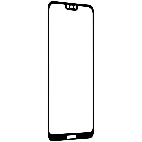 Techsuit - 111D Full Cover / Full Glue Glass - Huawei P20 Lite - Black