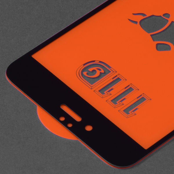 Techsuit - 111D Full Cover / Full Glue Glass - iPhone 6 Plus / iPhone 6s Plus - Black