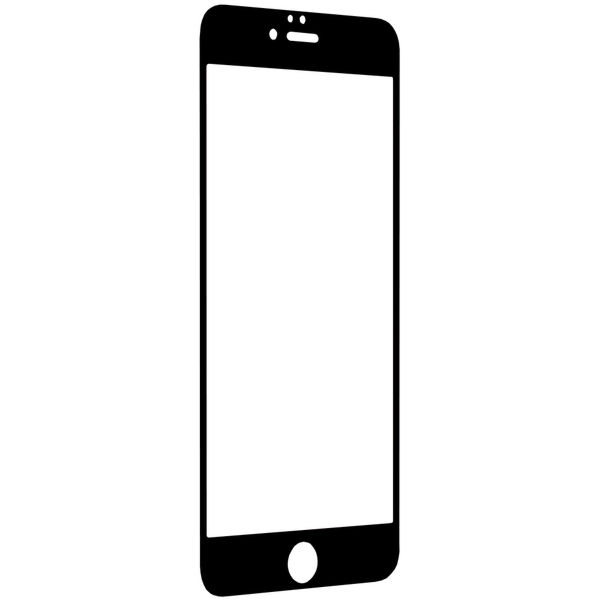 Techsuit - 111D Full Cover / Full Glue Glass - iPhone 6 / iPhone 6s - Black