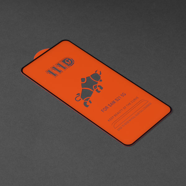 Techsuit - 111D Full Cover / Full Glue Glass - Samsung Galaxy S21 5G - Black