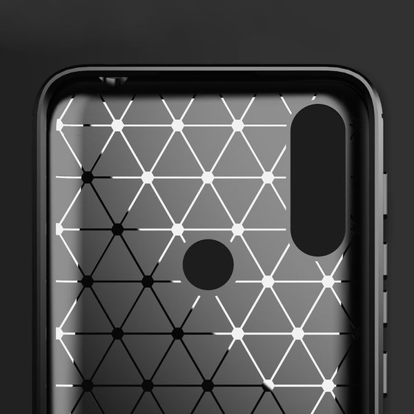 Techsuit - Carbon Silicone - Motorola Moto E7 Power / Moto E7i Power - Black