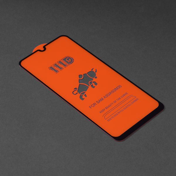 Techsuit - 111D Full Cover / Full Glue Glass - Samsung Galaxy A20 / A30 / A30s / A50 / A50s / M21 / M30 / M30s / M31 - Black