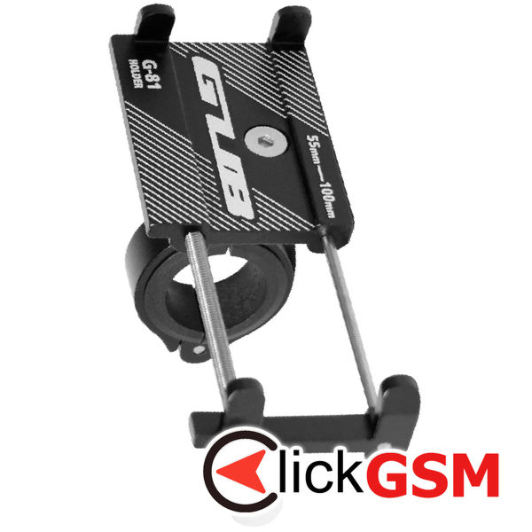 GUB - Bike Holder (G81) - for Motorcycle, Motor Scooter with Adjustable Features 55 - 100mm, max. 6.2 - Black