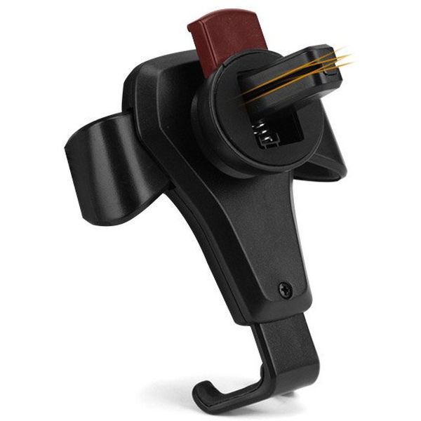 Techsuit - Car Holder (H01) - Gravity Grip for Air Vent - Black