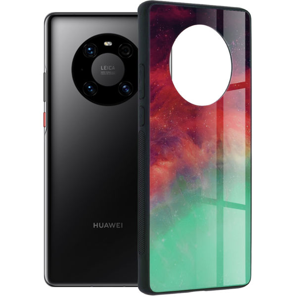 Techsuit - Glaze Series - Huawei Mate 40 Pro - Fiery Ocean