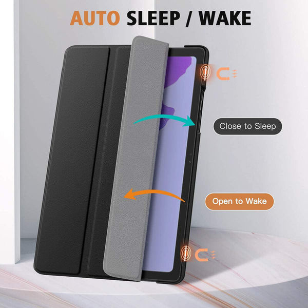 Techsuit - FoldPro - Samsung Galaxy Tab A7 Lite 8.7 inch T220/T225 2021 - Black