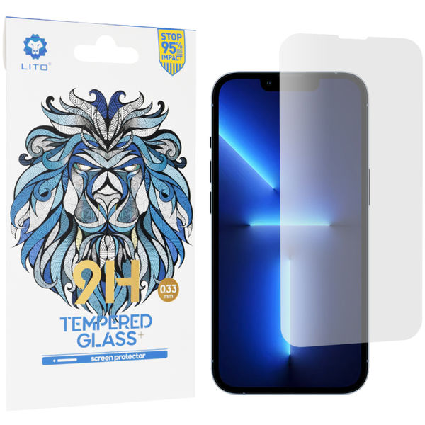 Lito - 2.5D Classic Glass - iPhone 13 Pro Max / iPhone 14 Plus - Clear