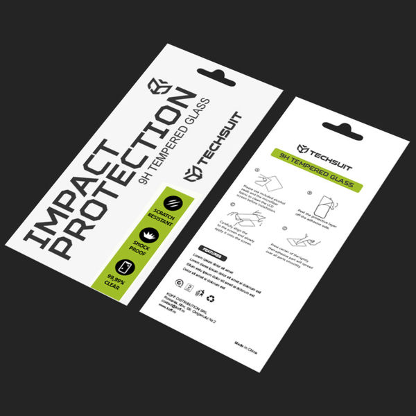 Techsuit - 111D Full Cover / Full Glue Glass - Xiaomi Mi 11i / Poco F3 - Black