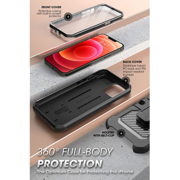Supcase - Unicorn Beetle Pro - iPhone 13 Pro Max - Black