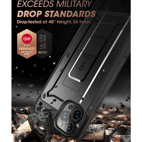 Supcase - Unicorn Beetle Pro - iPhone 13 Pro Max - Black