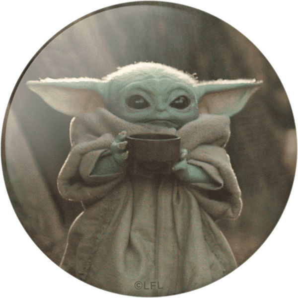 PopSockets - PopGrip - Sippin Yoda