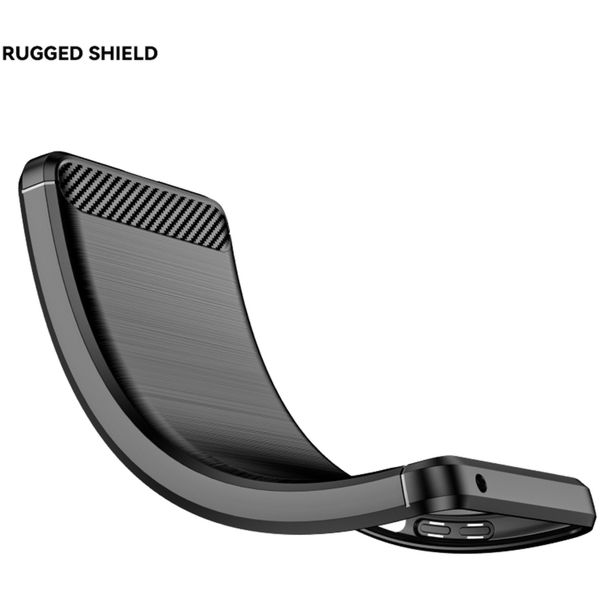 Techsuit - Carbon Silicone - Motorola Moto G200 5G / Edge S30 5G - Black