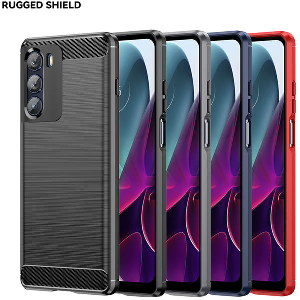 Techsuit - Carbon Silicone - Motorola Moto G200 5G / Edge S30 5G - Black