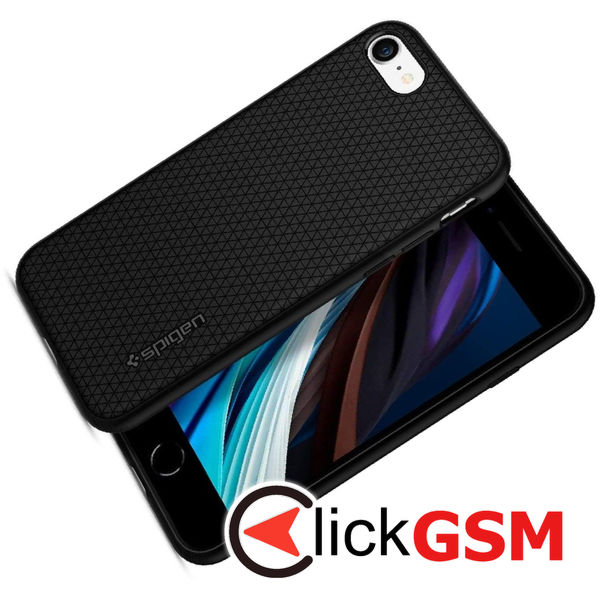Spigen - Liquid Air - iPhone 7 / iPhone 8 / iPhone SE 2, SE 2020 / iPhone SE 3, SE 2022 - Black