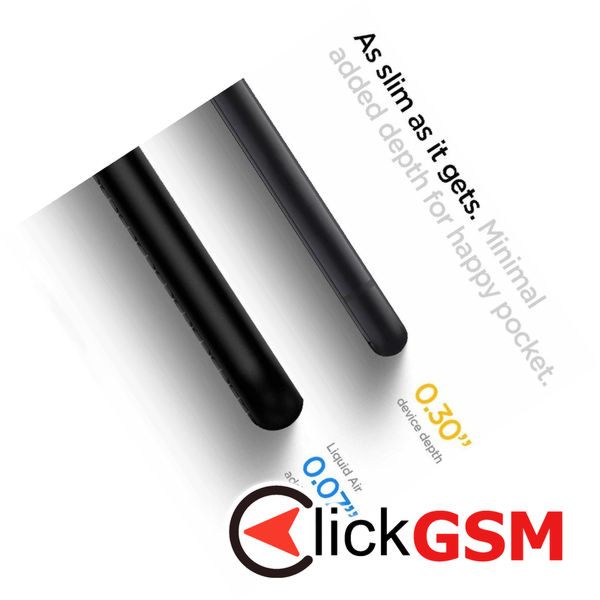 Spigen - Liquid Air - iPhone 7 / iPhone 8 / iPhone SE 2, SE 2020 / iPhone SE 3, SE 2022 - Black