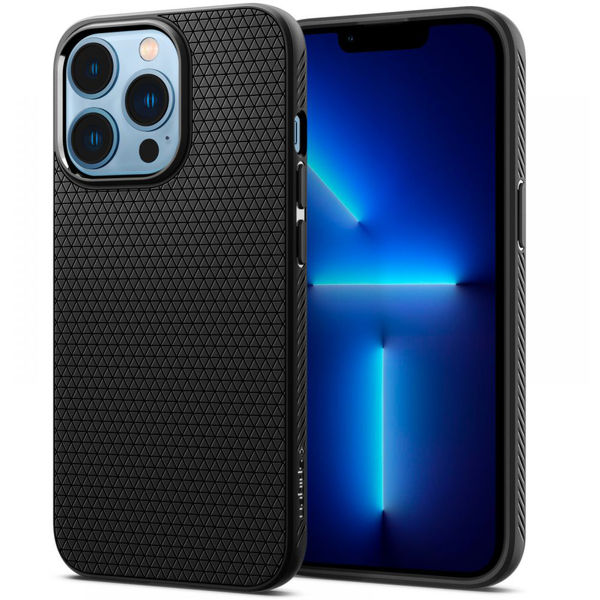 Spigen - Liquid Air - iPhone 13 Pro Max - Black