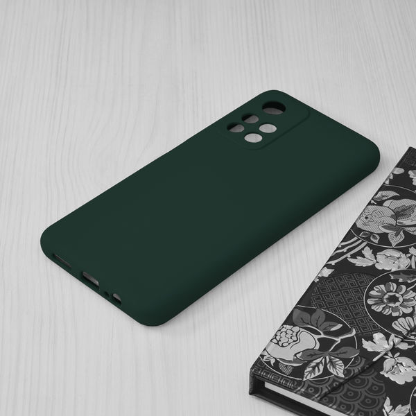 Techsuit - Soft Edge Silicone - Xiaomi Poco M4 Pro 5G - Dark Green