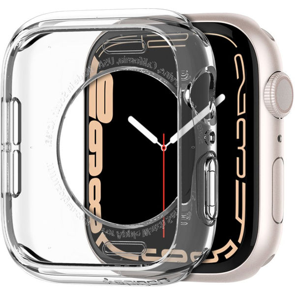 Spigen - Liquid Crystal - Apple Watch 4 / 5 / 6 / SE / SE 2 / 7 / 8 / 9 (40mm / 41mm) - Crystal Clear